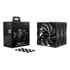 be quiet! Pure Wings 3 140mm | PWM high-speed Triple Pack ventoinha para caixa de computador 14 cm preto 3 peças