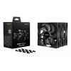 be quiet! Pure Wings 3 140mm | PWM Triple Pack ventoinha para caixa de computador 14 cm preto 3 peças