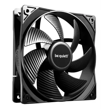Ventoinha para caixa de computador be quiet! Pure Wings 3 120 mm PWM 1600 RPM 84,8 m³/h 1,45 mmH2O rolamento Gewehr preto pack de 3