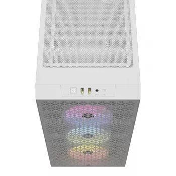 Caixa de PC Mid-Tower CORSAIR - 3000d RGB Airflow - branco