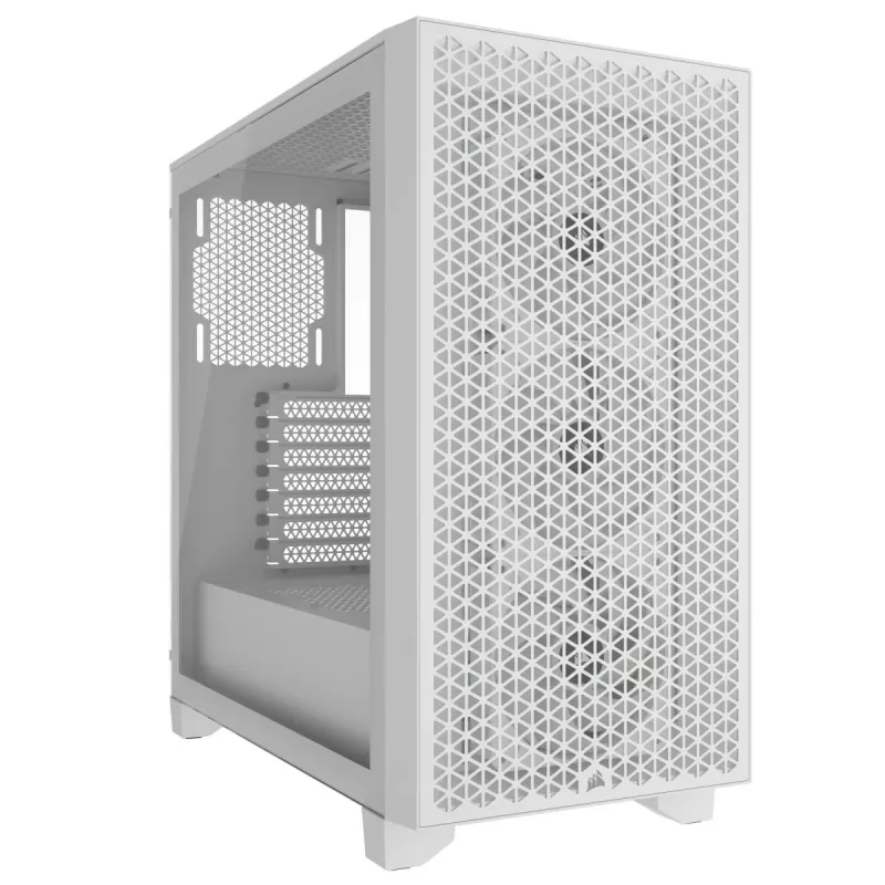 Caixa de PC Mid-Tower CORSAIR - 3000d RGB Airflow - branco