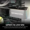 Caixa de PC Mid-Tower CORSAIR - 3000d RGB Airflow - branco