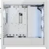CORSAIR Mid-Tower Smart Case - iCUE 5000X - RGB QL Edition Tempered Glass True - branco