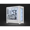 CORSAIR Mid-Tower Smart Case - iCUE 5000X - RGB QL Edition Tempered Glass True - branco
