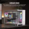 CORSAIR Caixa de PC – 2500X Mid-Tower Dual Chamber – branco