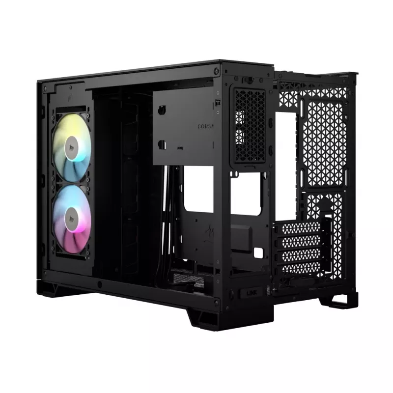 CORSAIR Caixa de PC - Icue Link 2500x RGB Micro ATX Dual Chamber preto
