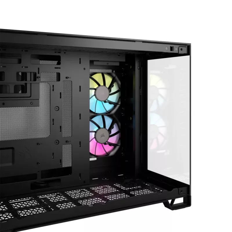 CORSAIR Caixa de PC - Icue Link 2500x RGB Micro ATX Dual Chamber preto