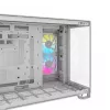 CORSAIR Caixa de PC – iCUE LINK 2500X RGB Micro-ATX Dual-Chamber branco