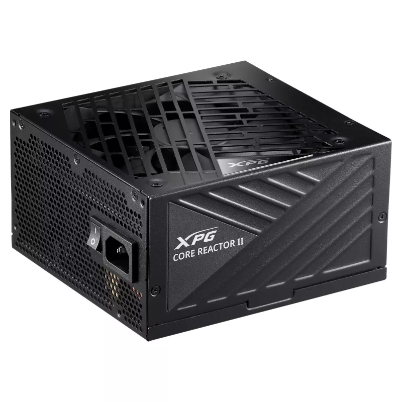 Fonte de alimentação ADATA XPG COREREACTOR II 1000W, ATX 3.0, 80 PLUS Gold, totalmente modular, 100–240 V, 50/60 Hz, preta