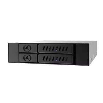 Chieftec CMR-225 moldura para baía de unidade preta