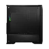 Caixa de computador gaming MSI MPG GUNGNIR 100 Midi Tower preto