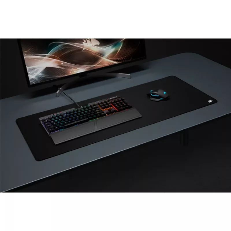 Tapete de rato gaming CORSAIR - Mm350 Pro Premium, superfície de tecido à prova de derrames, preto - Extended XL