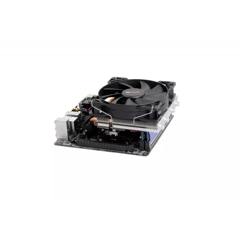 Cooler de CPU be quiet! Shadow Rock LP, ventoinha de 120 mm, Intel LGA1700/1200/1150/1151/1155/2011 Square ILM, AMD AM5/AM4/AM3(+)/AM2(+)/FM1/FM2(+), 130 W TDP, altura 75,4 mm