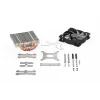 Cooler de CPU be quiet! Shadow Rock LP, ventoinha de 120 mm, Intel LGA1700/1200/1150/1151/1155/2011 Square ILM, AMD AM5/AM4/AM3(+)/AM2(+)/FM1/FM2(+), 130 W TDP, altura 75,4 mm