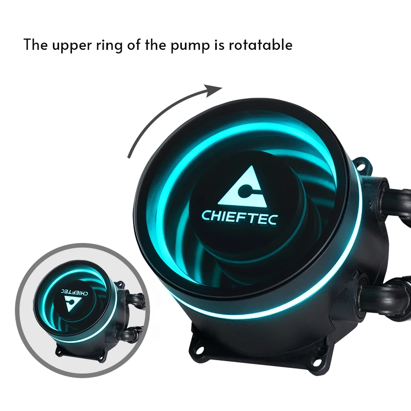 Refrigeração líquida Chieftec ICEBERG 240 DARK