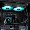 Refrigeração líquida para CPU CHIEFTEC ICEBERG 240 RGB CLC-240-RGB — radiador de 240 mm, AIO, iluminação RGB