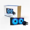 Refrigeração líquida para CPU CHIEFTEC ICEBERG 240 RGB CLC-240-RGB — radiador de 240 mm, AIO, iluminação RGB