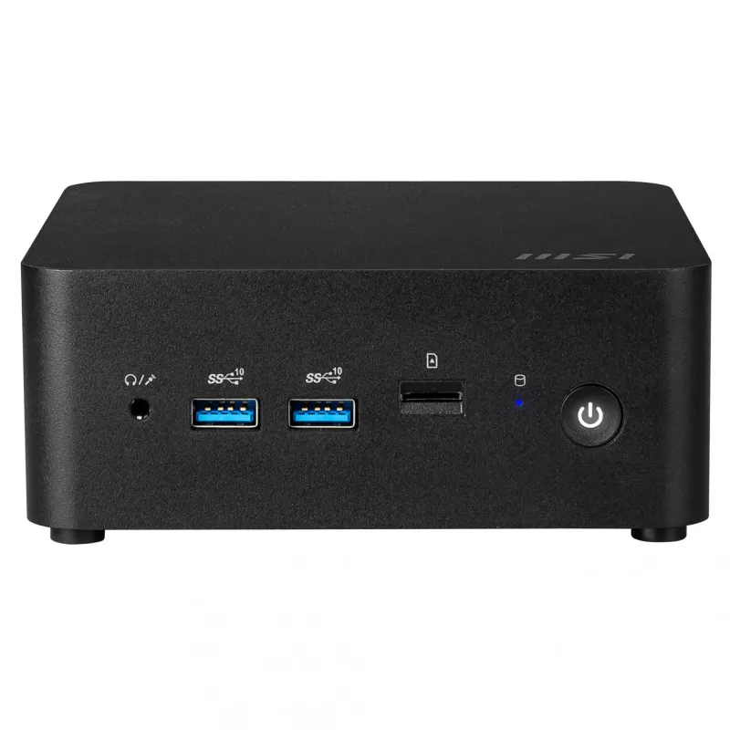 MSI Cubi NUC 1MG-019DE Intel Core 7 150U 16 GB DDR5-SDRAM 512 GB SSD Windows 11 Pro Mini PC preto