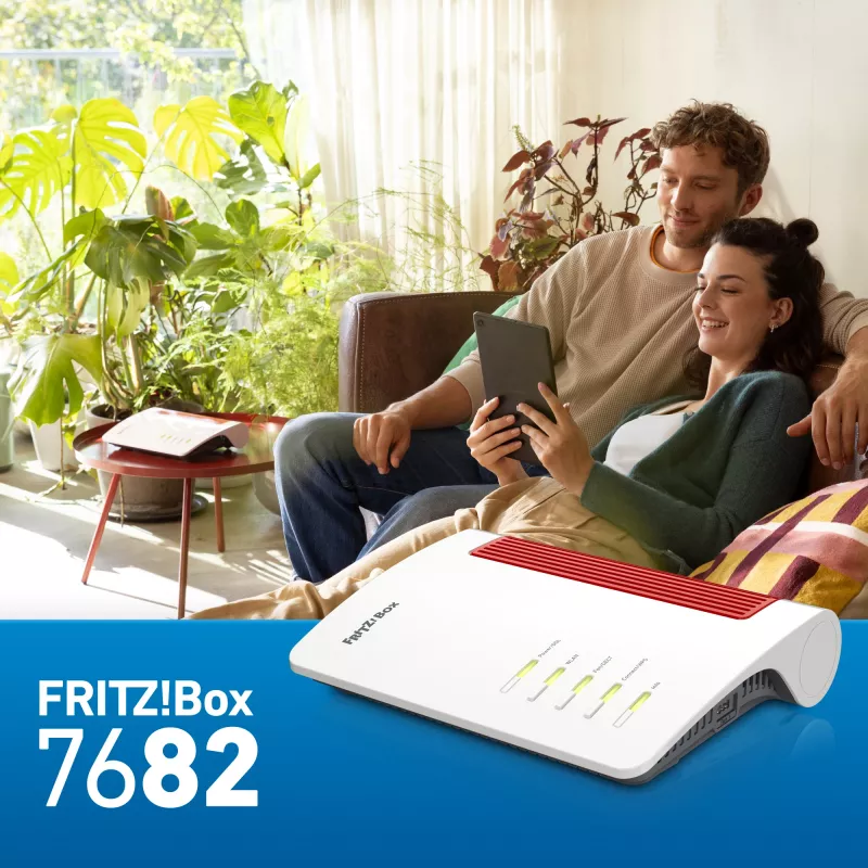 Router Wi-Fi Box 7682 2,5 Gigabit Ethernet dual-band (2,4 GHz / 5 GHz) branco