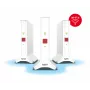 Conjunto Mesh 4200 dual-band (2,4 GHz / 5 GHz) Wi-Fi 6E (802.11ax) vermelho, branco 2x2/4x4