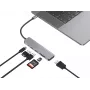 Dock para portátil/replicador de portas Conceptronic DONN02G USB 3.2 Gen 1 (3.1 Gen 1) Type-C alumínio