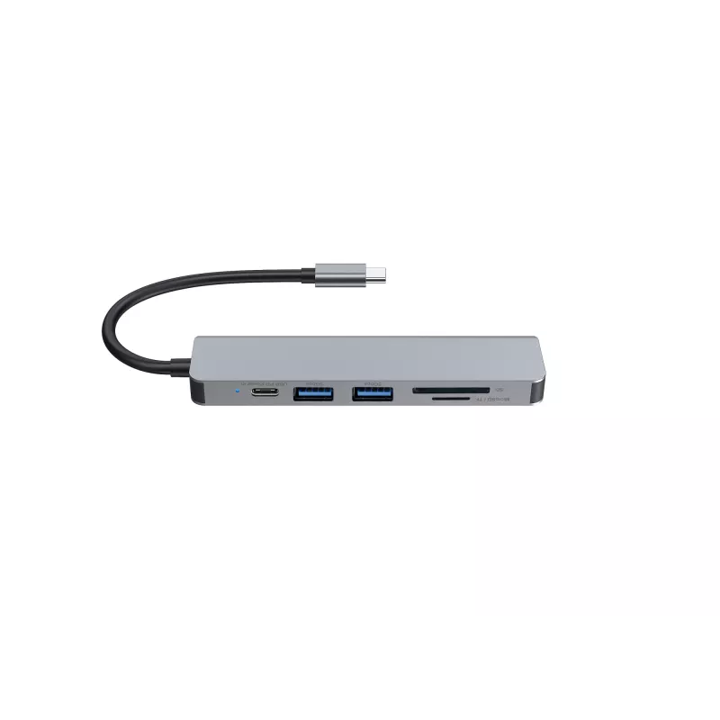 Dock para portátil/replicador de portas Conceptronic DONN02G USB 3.2 Gen 1 (3.1 Gen 1) Type-C alumínio