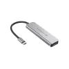 Dock para portátil/replicador de portas Conceptronic DONN02G USB 3.2 Gen 1 (3.1 Gen 1) Type-C alumínio