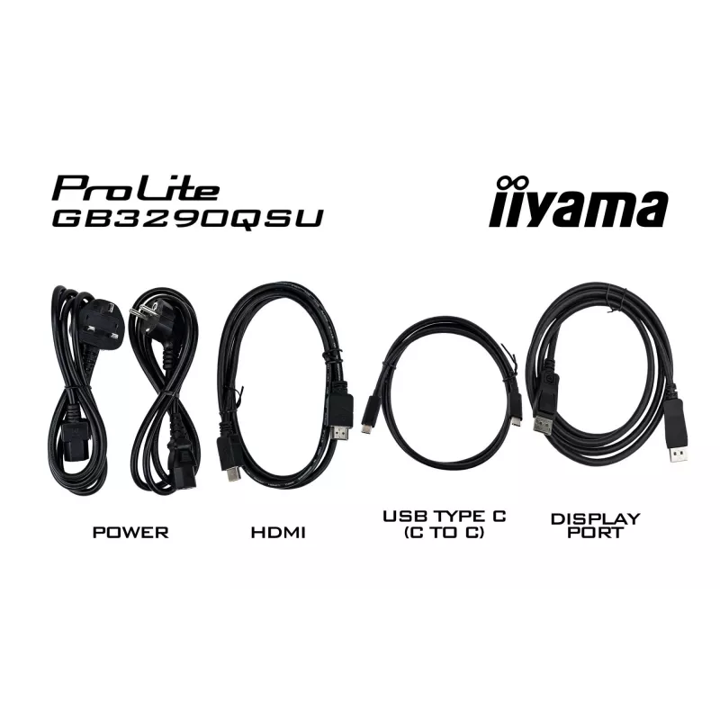 Monitor de computador iiyama G-MASTER GB3290QSU-B1 80 cm (31,5