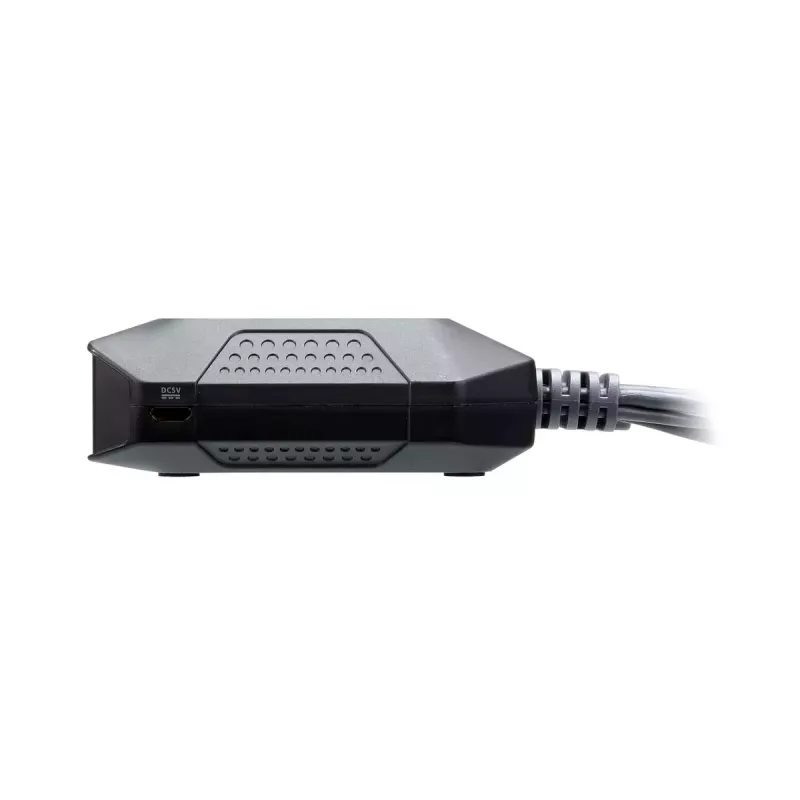 Comutador KVM HDMI USB de 2 portas ATEN 4K com telecomando para seleção de portas