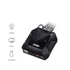 Comutador KVM HDMI USB de 2 portas ATEN 4K com telecomando para seleção de portas