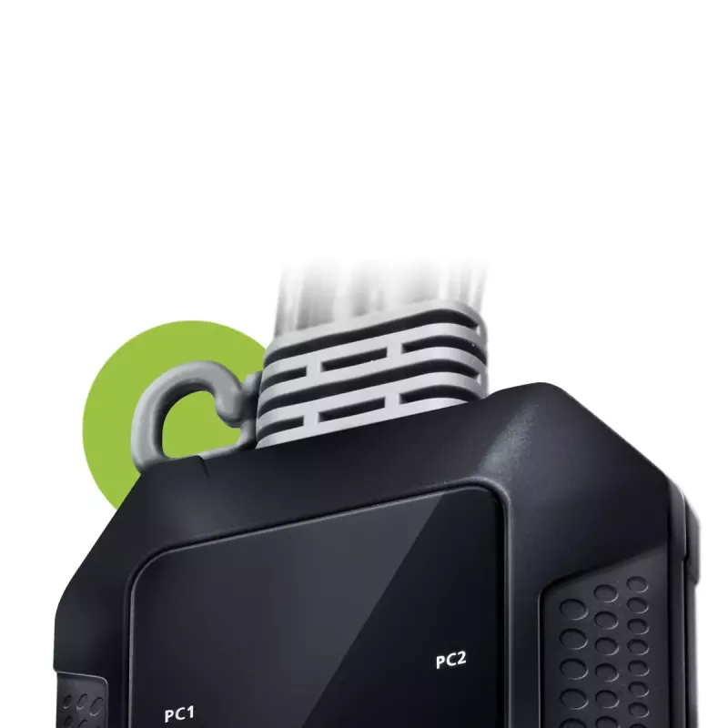 Comutador KVM HDMI USB de 2 portas ATEN 4K com telecomando para seleção de portas
