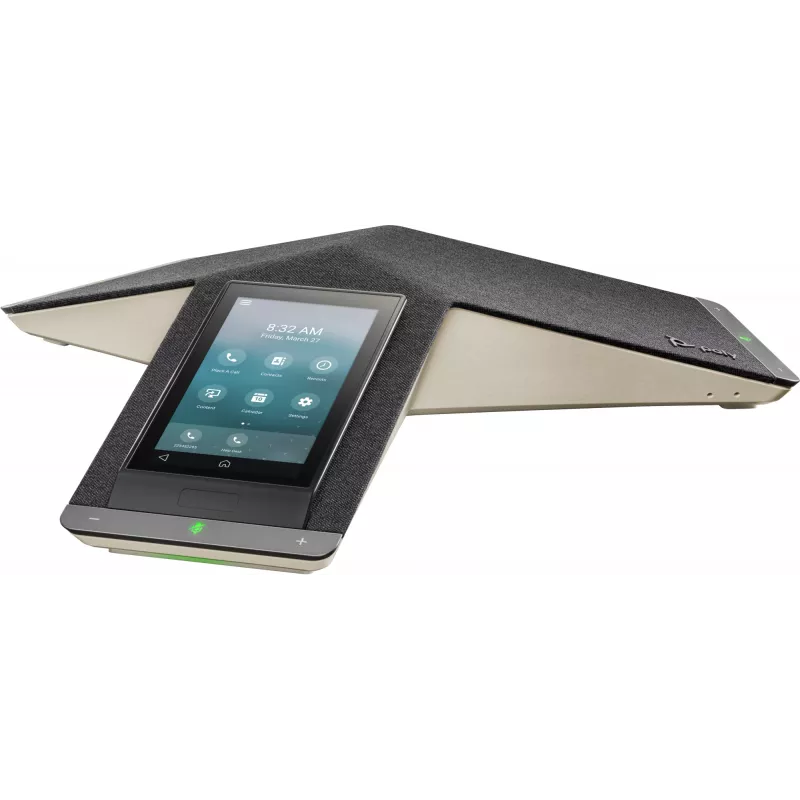 HP Poly Poly Trio C60 Telefone de conferência IP com suporte total a rádio e PoE
