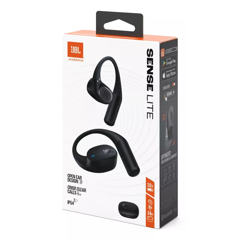Auscultadores JBL Sense Lite Sem fios Gancho de orelha Chamadas/Música Bluetooth Preto