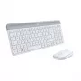 Conjunto de teclado e rato sem fios finos LOGITECH Mk470 - Branco sujo - Azerty Francês