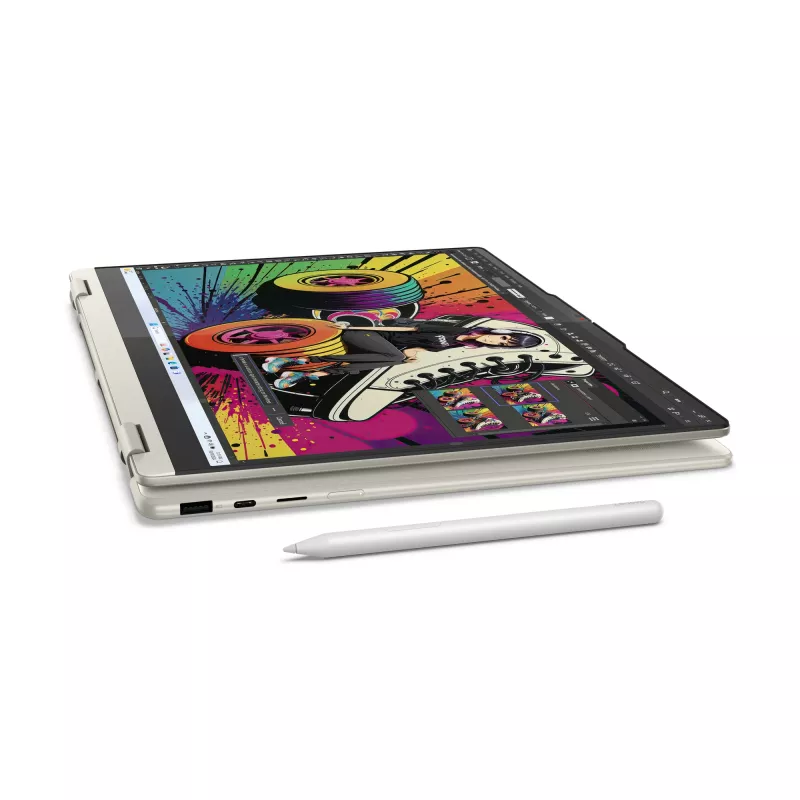 Lenovo Yoga 7 2-in-1 16AKP10 Copilot+ PC AMD Ryzen™ AI 7 350 Híbrido (2-in-1) 40,6 cm (16 inch) Ecrã tátil 2.8K 16 GB LPDDR5x-SDRAM 1 TB SSD Wi-Fi 7 (802.11be) Windows 11 Home Alemão Cinzento