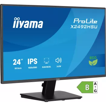 iiyama ProLite X2492HSU-B1 Monitor de computador 60,5 cm (23,8