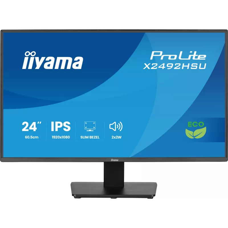 iiyama ProLite X2492HSU-B1 Monitor de computador 60,5 cm (23,8