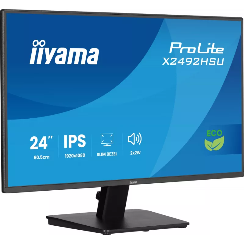 iiyama ProLite X2492HSU-B1 Monitor de computador 60,5 cm (23,8