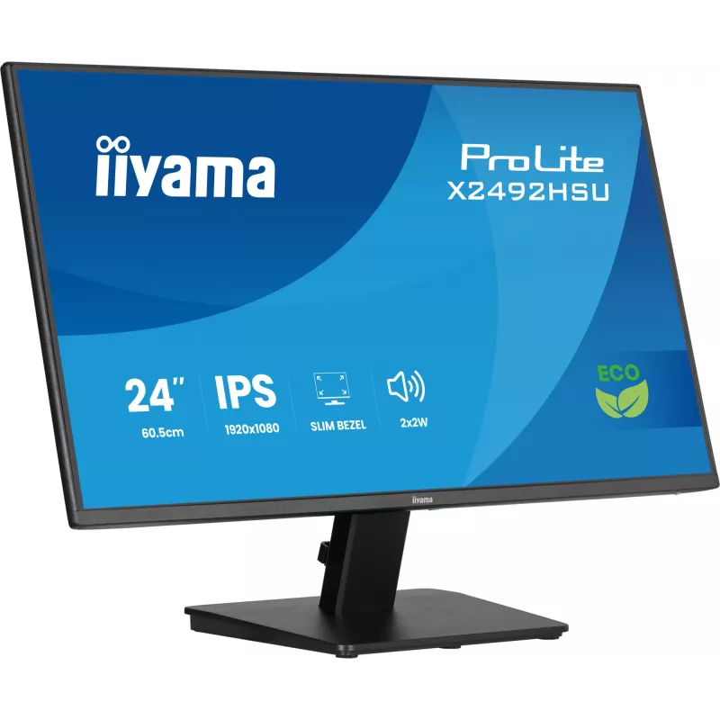 iiyama ProLite X2492HSU-B1 Monitor de computador 60,5 cm (23,8