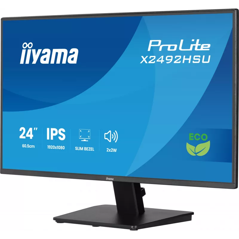 iiyama ProLite X2492HSU-B1 Monitor de computador 60,5 cm (23,8