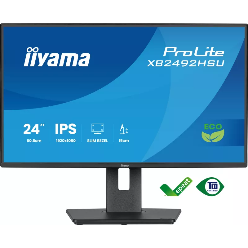 iiyama ProLite XB2492HSU-B1 Monitor de computador 60,5 cm (23,8