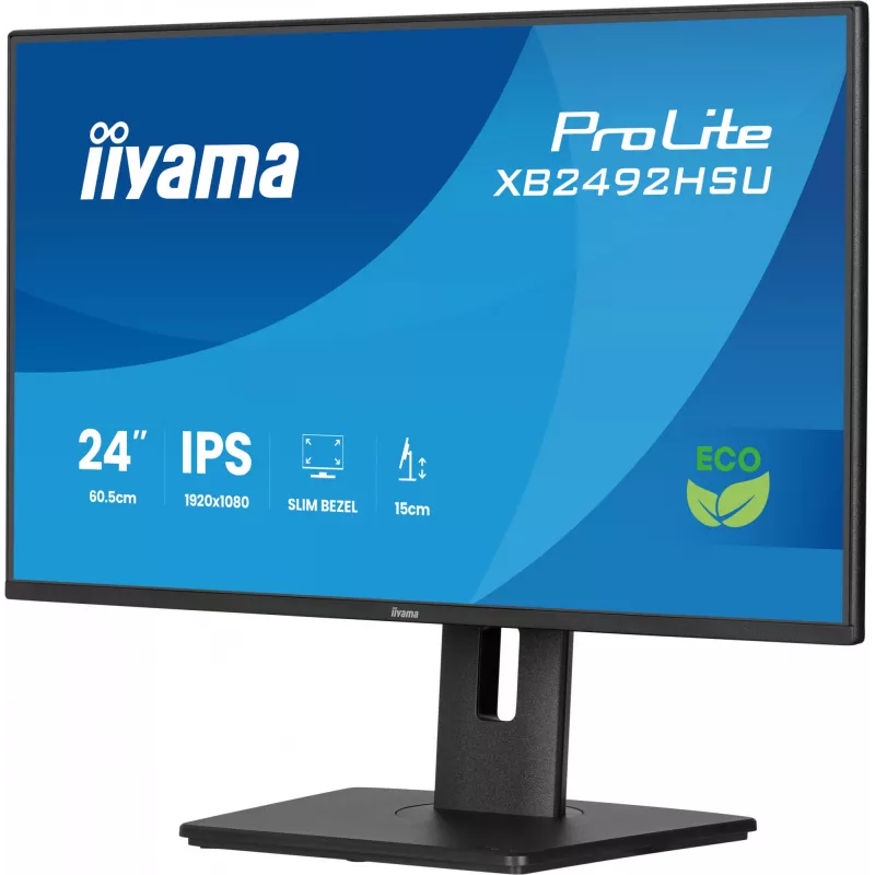 iiyama ProLite XB2492HSU-B1 Monitor de computador 60,5 cm (23,8