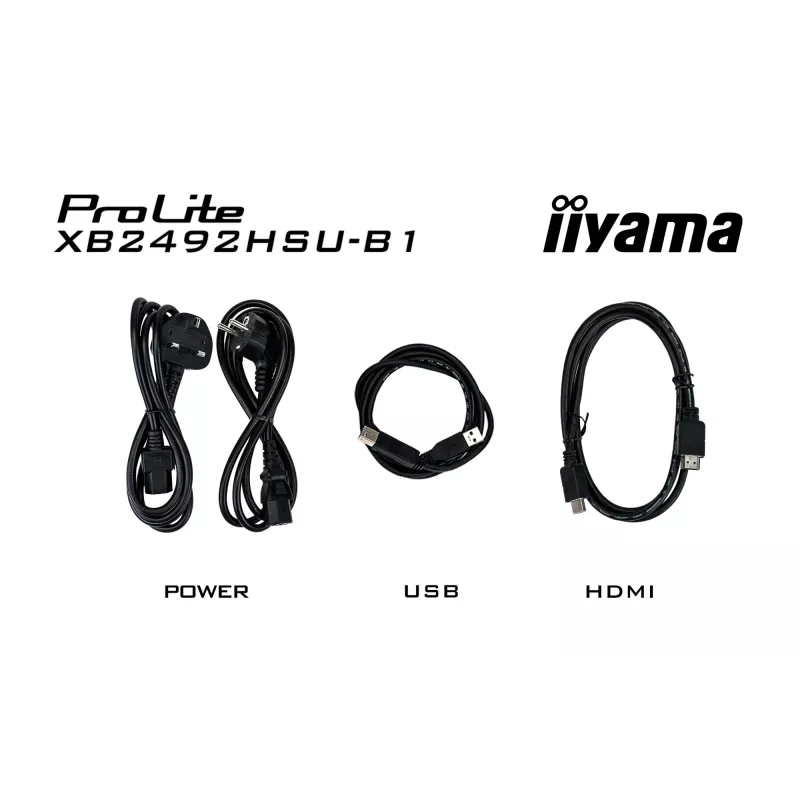 iiyama ProLite XB2492HSU-B1 Monitor de computador 60,5 cm (23,8