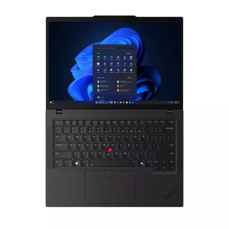Portátil Lenovo ThinkPad T14 Gen 6 21QC00C0GE 35,6 cm (14 polegadas) WUXGA IPS 1920 x 1200, Intel Core Ultra 7 255U, 64 GB DDR5, 1 TB SSD NVMe, Intel Graphics, Wi-Fi, Windows 11 Pro, teclado alemão, preto
