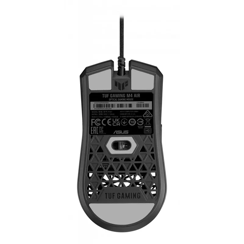ASUS TUF Gaming M4 Air Rato ambidestro USB Type-A Ótico 16000 DPI