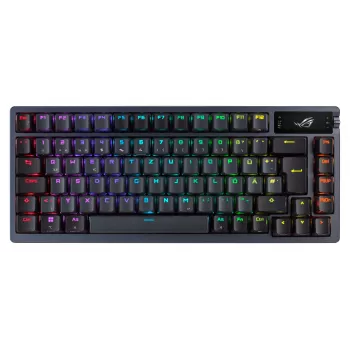 ASUS ROG Azoth Teclado Gaming USB + RF Wireless + Bluetooth QWERTY Preto