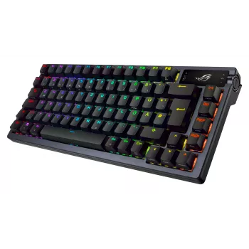 ASUS ROG Azoth Teclado Gaming USB + RF Wireless + Bluetooth QWERTY Preto
