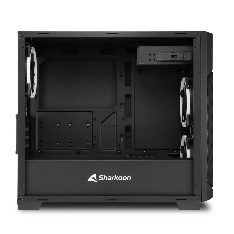 Caixa Sharkoon - V1000 RGB Micro Tower Preto