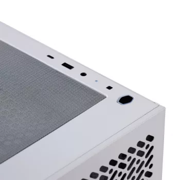 Caixa de PC Cooler Master Elite 302 Branco mATX com 3 ventoinhas ARGB de 120mm