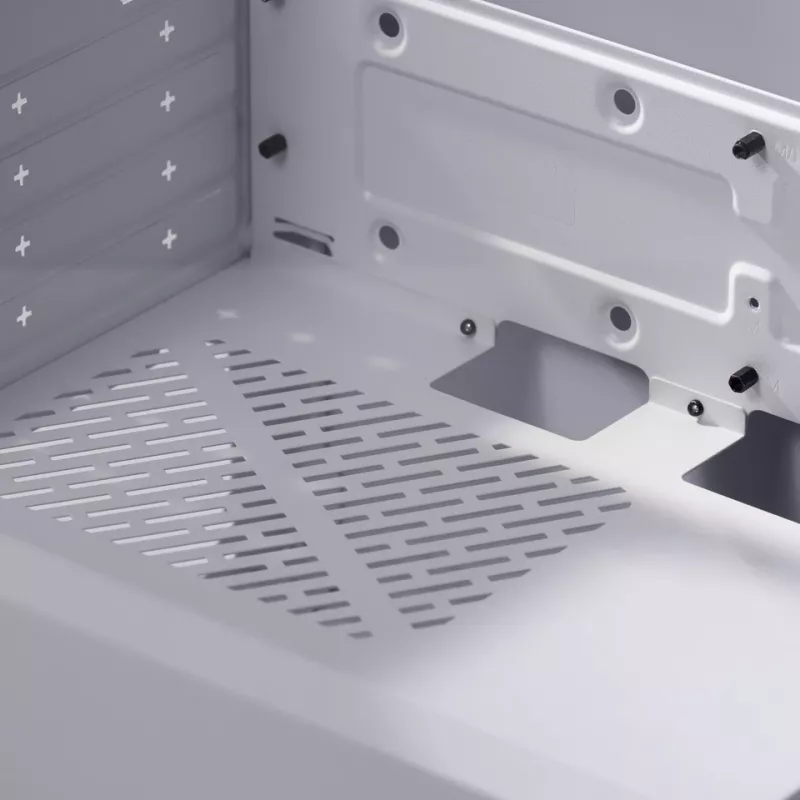 Caixa de PC Cooler Master Elite 302 Branco mATX com 3 ventoinhas ARGB de 120mm